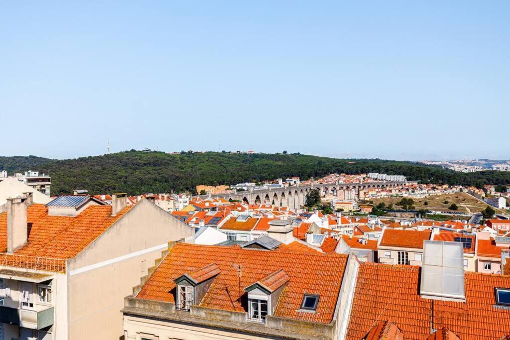 Cozy Bright Space With Landscape And Air Conditioner Lisboa Exteriér fotografie
