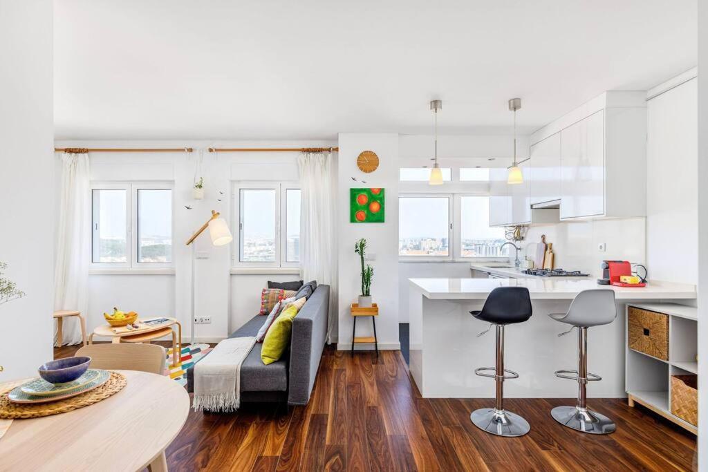 Cozy Bright Space With Landscape And Air Conditioner Lisboa Exteriér fotografie